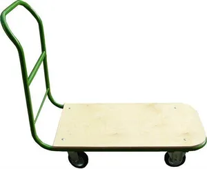 Wózek transportowy ręczny, 200 kg, zielono-szary